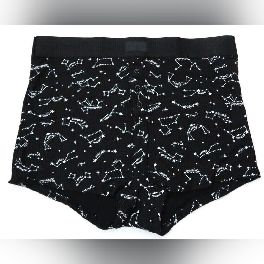 Victoria's Secret PINK High Waist Boyshort Brief Astrology Print in Size Large